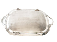 Vintage Silver Plate Serving Tray Kings Court By W&S Blackinton Trays