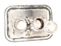 Antique Silver Plate Creamer Sugar Bowl And Tray Pairpoint Mfg Co 1893 Tea and Coffee Sets