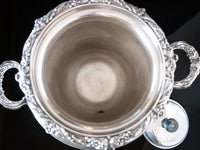 Vintage XL Silver Plate Coffee Urn Samovar Heritage FB Rogers Tea and Coffee Sets