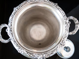 Vintage XL Silver Plate Coffee Urn Samovar Heritage FB Rogers Tea and Coffee Sets