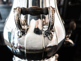 Vintage Silver Plate Samovar Coffee Urn With Burner Trophy University Club Tea and Coffee Sets
