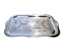 Vintage Silver Plate Tray 1920's Sugar Creamer Tray Trays