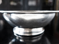 Vintage Silver Soldered Hotel Restaurant Sugar Bowl And Bowl Reed & Barton And Grand Silver Co Hotel Military RR Silver