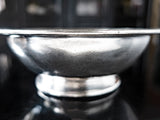 Vintage Silver Soldered Hotel Restaurant Sugar Bowl And Bowl Reed & Barton And Grand Silver Co Hotel Military RR Silver