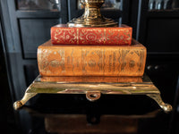Vintage Wildwood Lamp Argand and Library Book Collection Lighting