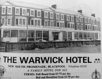 Antique Blackpool England Hotel Silver Soldered Teapot Hartford Hotel Warwick Hotel Hotel Military RR Silver