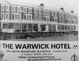 Antique Blackpool England Hotel Silver Soldered Teapot Hartford Hotel Warwick Hotel Hotel Military RR Silver