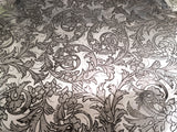 Vintage XL Castilian Silver Serving Tray With Handles And Feet Trays