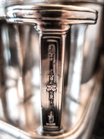 Rare Vintage Hotel Silver Soldered Toiletry Holder Condiment Holder 1937 Ambassador Hotel Hotel Military RR Silver