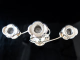 Antique Silver Plate Candelabra Silver Plate 3 Light Candle Holder Pairpoint Mfg Co Silver And Silverplate