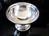 Hotel Silver Soldered Pedestal Bowl By Reed And Barton