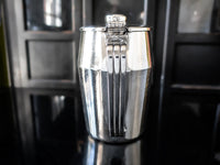 Fairmont Hotel Large Silver Soldered Pitcher Oneida Sambonet 1968 Hotel Military RR Silver