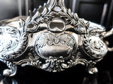 Silver Plate Jardinière Art Nouveau Rococo Centerpiece 13 1/2" Art Deco/ Art Nouveau