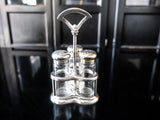 Silver Soldered Salt And Pepper Caddy San Francisco Commercial Club 1930 Silver And Silverplate