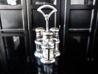 Silver Soldered Salt And Pepper Caddy San Francisco Commercial Club 1930 Silver And Silverplate