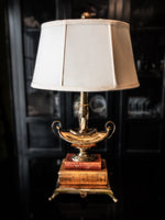 Vintage Wildwood Lamp Argand and Library Book Collection Lighting