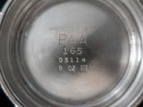 Pan Am Airlines Silver Plate Sugar And Creamer Set 1965 Hotel Military RR Silver