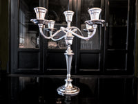 Vintage Silver Plate Candelabra Candle Holder Multi Convertible Gorham Candles And Candelabra