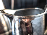 Antique Silver Plate Tea Set Hammered Quadruple Plate Great Condition! Tea and Coffee Sets