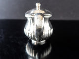 Large Silver Soldered US Navy Teapot Wardroom Officer's Mess USN With Fouled Anchor Hotel Military RR Silver