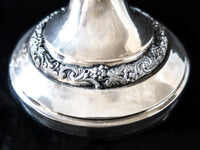 Antique Silver Plate Candelabra Pair Candle Holders Tall Centerpieces Candles And Candelabra