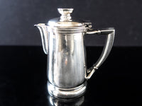 Vintage Hilton Hotel Silver Soldered Pitcher 1964 10oz Hotel Military RR Silver