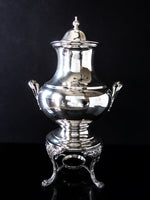 Reed And Barton Silver Plate Samovar Coffee Urn Beverage Dispenser 36 Cups Tea and Coffee Sets