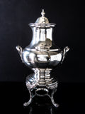 Reed And Barton Silver Plate Samovar Coffee Urn Beverage Dispenser 36 Cups Tea and Coffee Sets