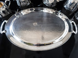 Antique Silver Plate Edwardian Tea Set 6 Piece Set Sheffield England