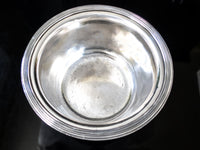 Hotel Silver Soldered Ice Bucket Champagne Chiller 1959 Hilton Hotel Military RR Silver