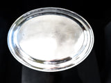 Antique Silver Soldered Serving Tray Mappin And Webb Hotel Silver Hotel Military RR Silver