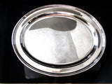 Antique Silver Soldered Serving Tray Mappin And Webb Hotel Silver Hotel Military RR Silver