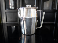Fairmont Hotel Large Silver Soldered Pitcher Oneida Sambonet 1968 Hotel Military RR Silver