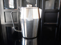 Fairmont Hotel Large Silver Soldered Pitcher Oneida Sambonet 1968 Hotel Military RR Silver