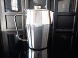 Fairmont Hotel Large Silver Soldered Pitcher Oneida Sambonet 1968 Hotel Military RR Silver