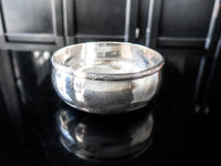 Antique Christofle Rubans French Silver Plate Small Bowl Wine Stand Silver And Silverplate