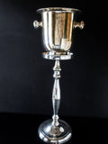 Vintage Champagne Bucket Ice Bucket Stand Chiller Urn Silver Brass