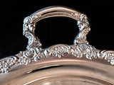 Vintage Silver Plate Tea Set Coffee Service 4 Piece Set With Tray Reed Barton Provincial Tea and Coffee Sets