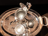 Vintage Silver Plate Tea Set Towle 2851 4 Piece Set