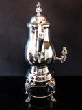 Vintage Silver Plate Samovar Coffee Urn Percolator Electric Tea and Coffee Sets