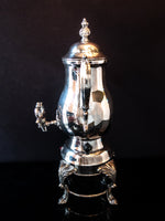 Vintage Silver Plate Samovar Coffee Urn Percolator Electric Tea and Coffee Sets