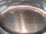 Silver Plate Covered Vegetable Dish With Divided Glass Insert By Poole Silver And Silverplate