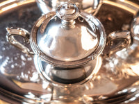 Vintage Silver Plate Tea Set Towle 2851 4 Piece Set