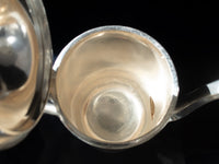 Vintage Hotel Silver Soldered Teapot Large 48 oz 1952