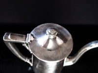Vintage Hotel Silver Soldered Teapot Large 48 oz 1952