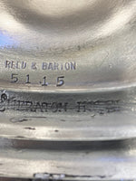 Vintage Hotel Silver Candelabra Candle Holder Reed And Barton Hotel Military RR Silver