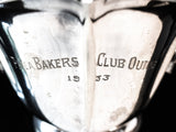 Vintage Art Deco Silver Plate Trophy Ice Bucket Phila Bakers 1933 Silver And Silverplate