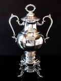 Vintage Silver Plate Coffee Urn Samovar Preisner Silver Co Tea and Coffee Sets