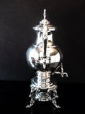 Vintage Silver Plate Coffee Urn Samovar Preisner Silver Co Tea and Coffee Sets