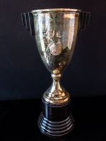 Vintage Art Deco Brass And Bakelite Trophy 1940 Little International Grand Champion Loving Cup Art and Collectibles